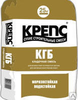 Клей для газобетона Крепс КГБ, 25 кг