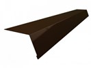 Карнизная планка 75*50*5мм*2м Коричневый RAL 8017