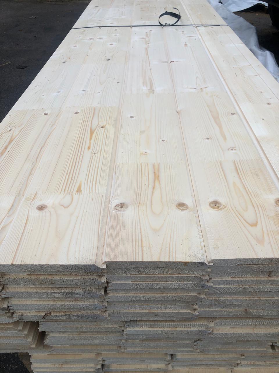 Имитация бруса 20*177*6000  Классический профиль сорт АВ