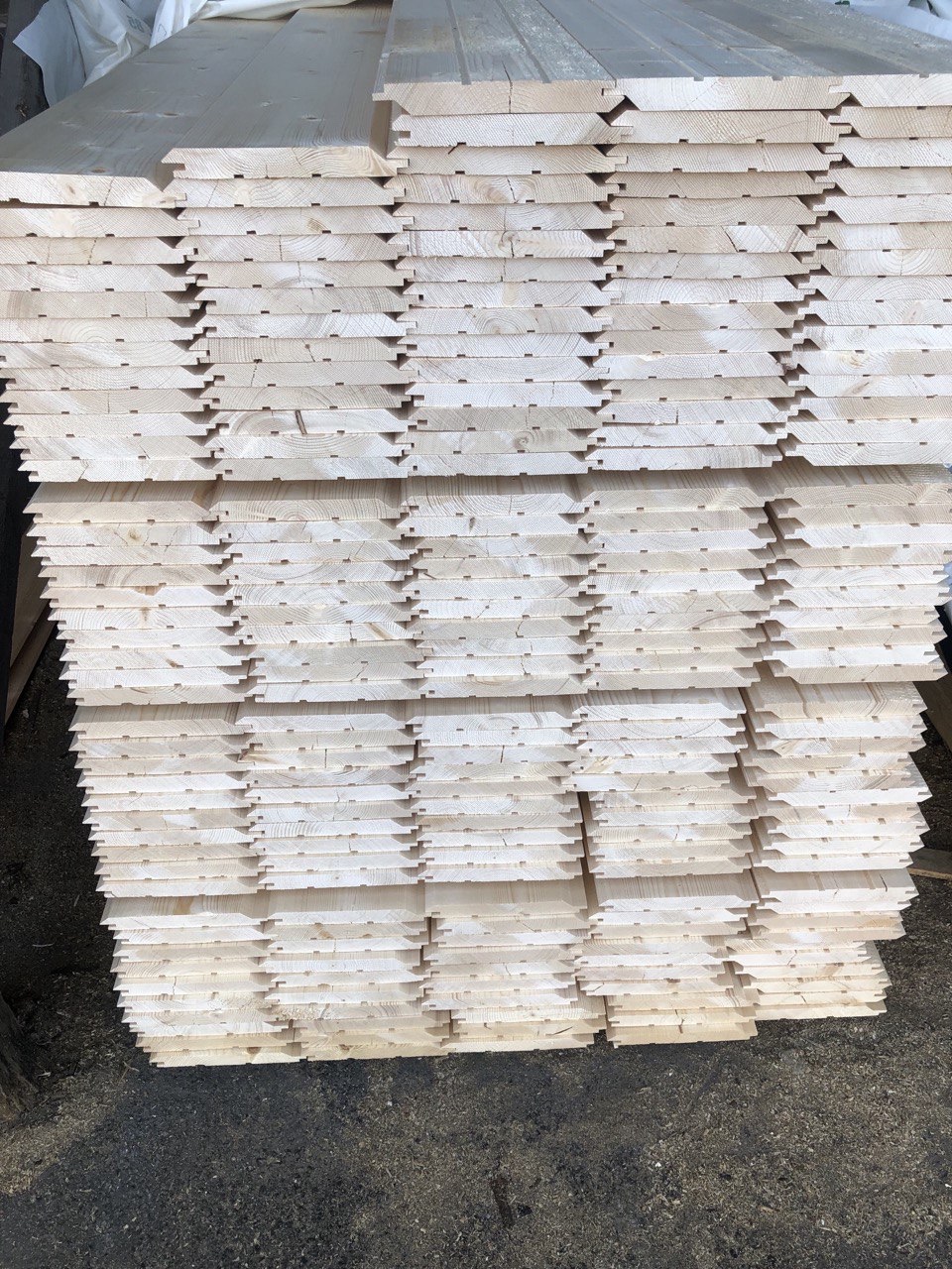 Имитация бруса 23*197*6000 Карельский профиль сорт АВ хвоя (штука)